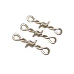 Entremeio Trabalhado 31mm Níquel - 1 Und