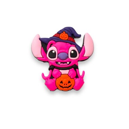 Aplique Angel Halloween 44mm Emborrachado - 1 Und