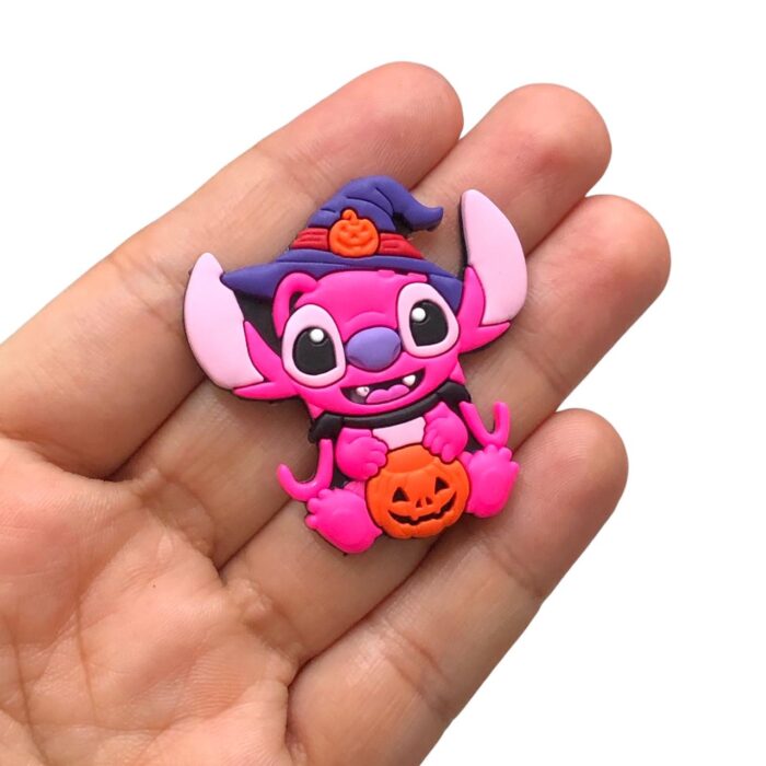 Aplique Angel Halloween 44mm Emborrachado - 1 Und - Imagem 2