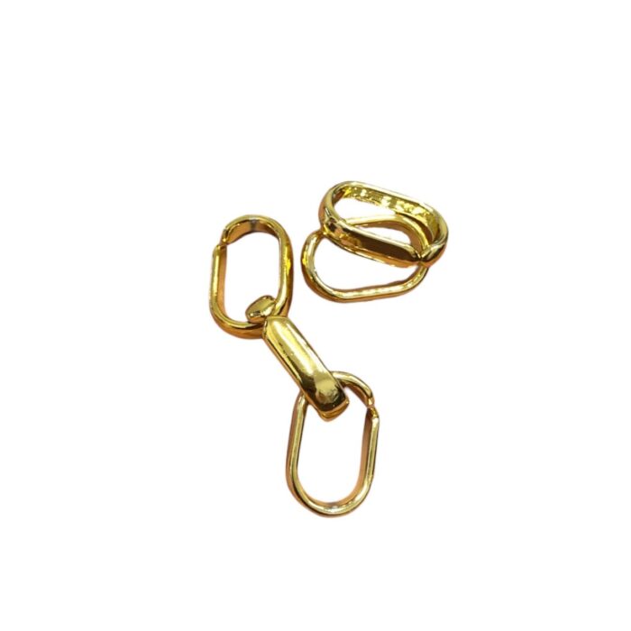 Conta Elo Abs 19mm Dourado - 20 Gramas - Imagem 1