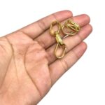 Conta Elo Abs 19mm Dourado - 20 Gramas - Imagem 2