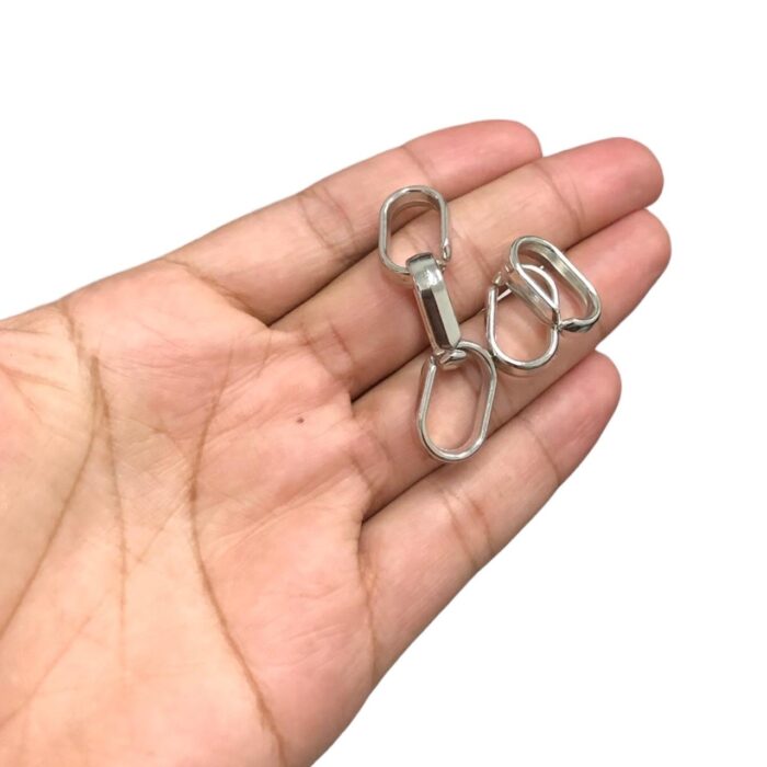 Conta Elo Abs 19mm Níquel– 20 Gramas - Imagem 2