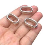 Conta Elo Abs 25mm Níquel – 20 Gramas - Imagem 2