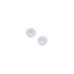 Adaptador P/Crocs 10x12mm Transparente - C/ 10 Unds