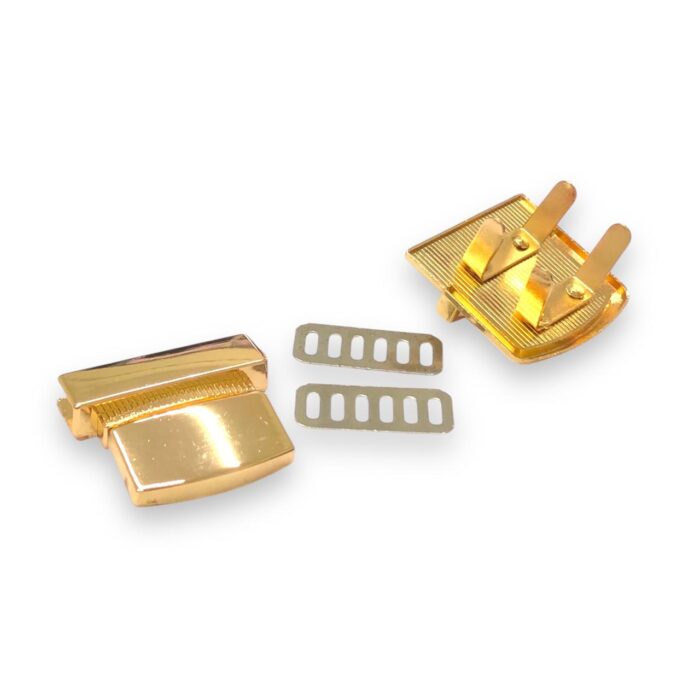 Fecho P/ Bolsa 3.5cm Dourado – 1 Und - Imagem 3