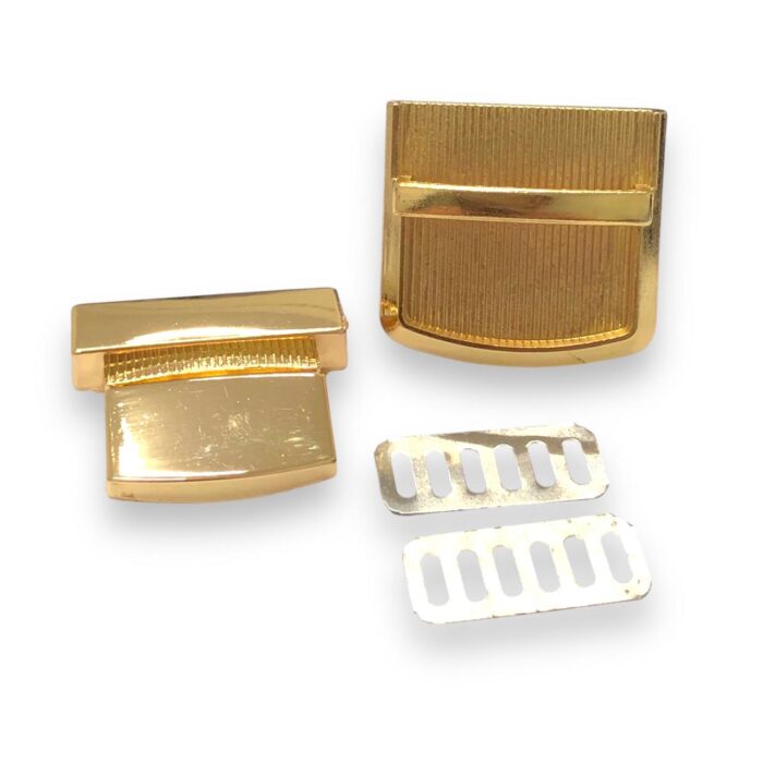 Fecho P/ Bolsa 3.5cm Dourado – 1 Und - Imagem 4