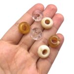 Conta Mármore Redondo 15mm Acrílico  – 20 Gramas - Imagem 2