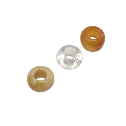 Conta Mármore Redondo 15mm Acrílico  – 20 Gramas