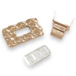 Fecho P/ Bolsa Oval 4x2.4cm Dourado – 1 Und - Imagem 3