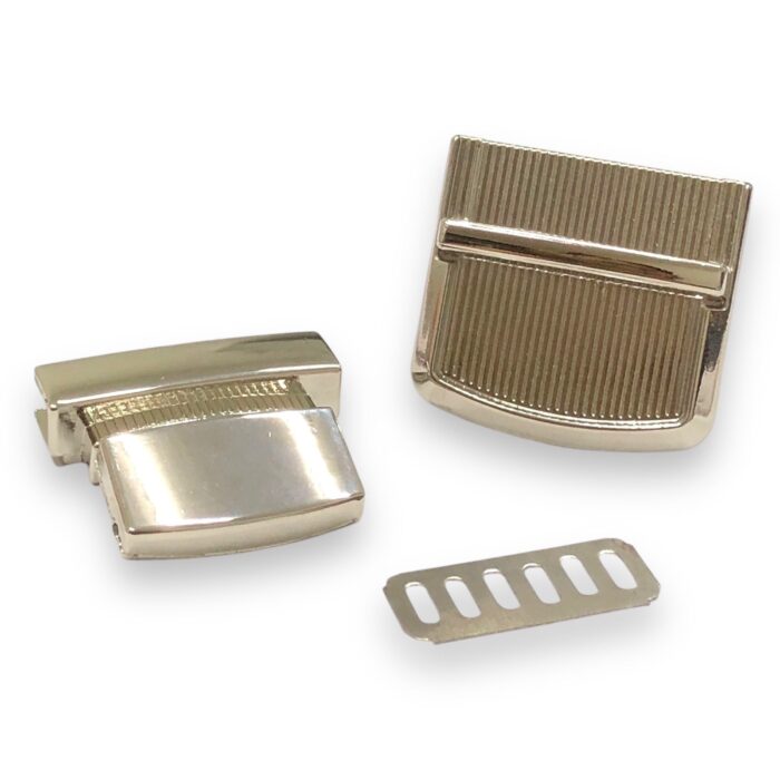 Fecho P/ Bolsa 3.5cm Níquel – 1 Und - Imagem 3