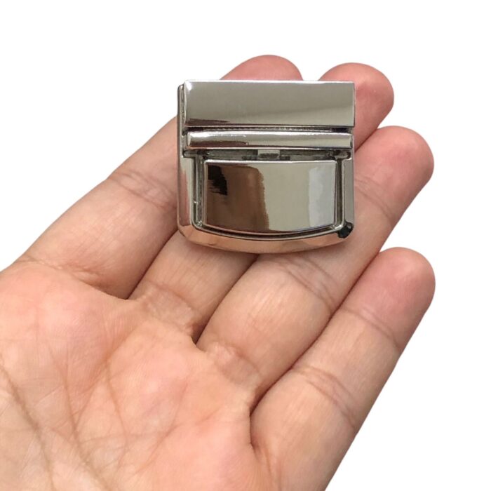 Fecho P/ Bolsa 3.5cm Níquel – 1 Und - Imagem 2