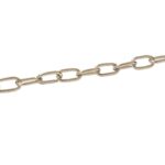 Corrente Retangular 12x23mm Metal Niquel - Metro