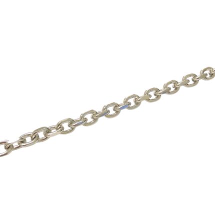 Corrente Alumínio 10x14mm Níquel - Metro