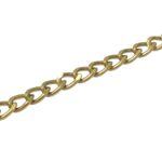 Corrente Alumínio 8x15,2mm Ouro Velho - Metro - Imagem 3