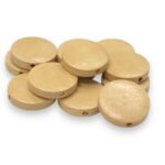 Conta Madeira Pastilha 20mm – 20 Gramas