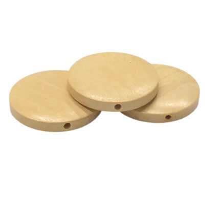 Conta Madeira Pastilha 30mm – 20 Gramas