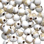 Conta Bola N.Sra Aparecida 8mm Acrílico – 20 Gramas