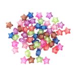 Conta Infantil Estrela 11mm Acrílico  – 20 Gramas