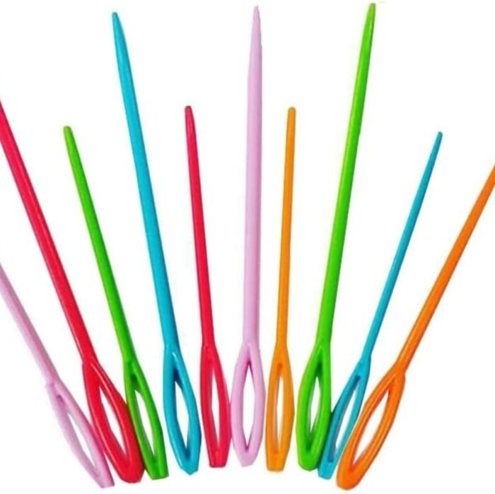 Agulha De Mão 9cm Plástico - C/ 2 Unds - Imagem 1