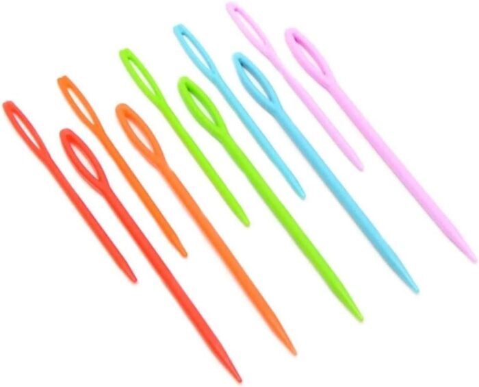 Agulha De Mão 9cm Plástico - C/ 2 Unds - Imagem 5