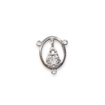 Entremeio N. Sra Aparecida 34mm Níquel - 1 Und