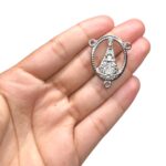 Entremeio N. Sra Aparecida 34mm Níquel - 1 Und - Imagem 2