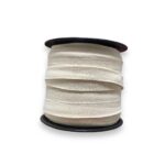 Cadarço Sarjado 14mm Cru – Metro