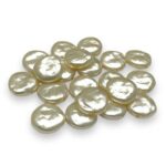 Conta Imitação Pérola Água Doce 14mm – 20 Gramas