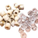 Conta Mármore Redondo 10mm Resina - 20 Gramas