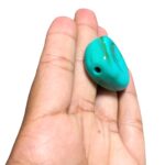 Conta Mármore Achatada Disforme Resina - 20 Gramas - Imagem 3