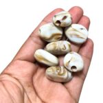 Conta Mármore Achatada 23mm Resina - 20 Gramas - Imagem 2