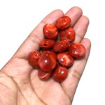 Conta Mármore Redonda 17mm Resina - 20 Gramas - Imagem 2