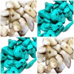 Conta Mármore Imitação Cascalho Resina – 20 Gramas