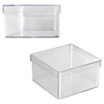 Caixa Acrílica Quadrada 7×7 – C/ 10 Unds