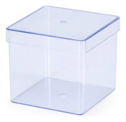 Caixa Acrílica Quadrada 8x8 - 1 Und