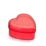 Caixa Acrílica Coração 7x7 - C/ 10 Unds