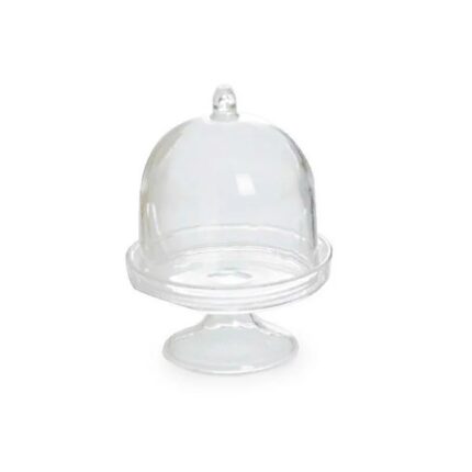 Cúpula Acrílico C/ Tampa - C/ 10 Unds