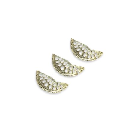 Pingente Melancia 40mm Dourado - 1 Und