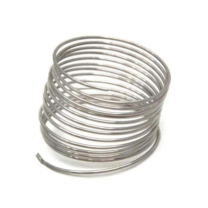 Fio De Alumínio 2.0mm Níquel - Peça C/ 5 Metros - Imagem 1