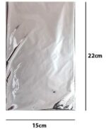 Saco Presente Metalizado 15x22cm Dourado – C/ 10 Unds - Imagem 3