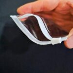 Saco Pvc C/Ziper Branco 10x10cm Transparente - 1 Und - Imagem 2