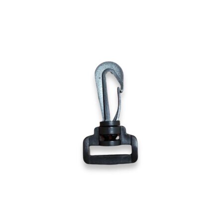 Fecho Mosquetão 2.5cm Plástico - 1 Und