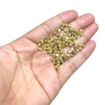Conta Bola Lapidada 4mm Abs Dourado Exclusivo - 5 Gramas - Imagem 2