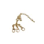 Fecho Duplo 16mm Dourado – 1 Und