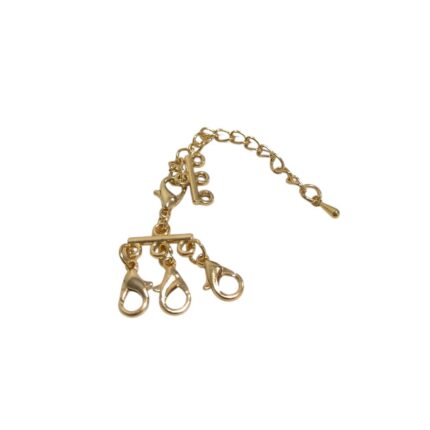 Fecho Duplo 16mm Dourado – 1 Und