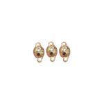 Fecho Bola 8x14mm Imã Dourado - 1 Und