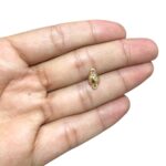Fecho Bola 8x14mm Imã Dourado - 1 Und - Imagem 3