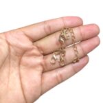 Fecho Duplo 10mm Dourado – 1 Und - Imagem 2