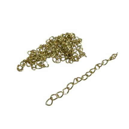 Corrente De Alongar 7cm Dourado - C/ 10 Unds