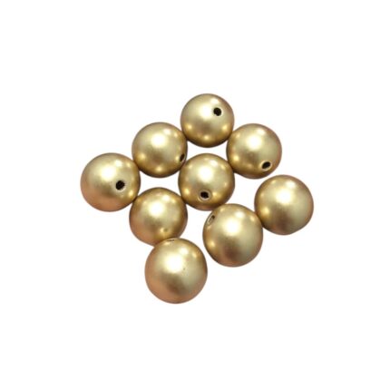 Conta Bola Pérola 16mm Metalizada - 20 Gramas